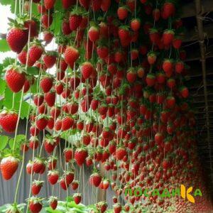 Клубника ампельная Анастасия купить по цене от 370р. в интернет-магазине «Посадика» с доставкой почтой в в Юргае и по всей России – [изображение №1].